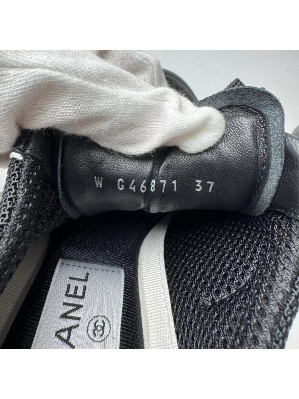 Chanel CC Logo Sneakers